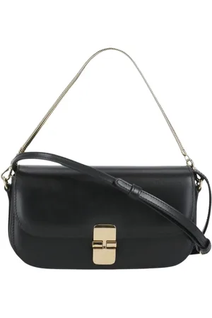 A.P.C. Väska, Dam, ONE Size, Läder, Elegant Läder Crossbody Väska