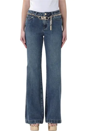 Michael Kors Jeans, Dam, S, Bomull, Wide Leg Flare Jeans