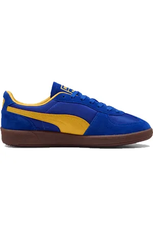 PUMA Skor, Herr, 45 EU, Läder, Vintage Vivid & Sunny Yellow Sneakers