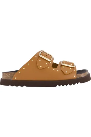 Scholl Skor, Dam, 40 EU, Beatriz Slipper i Cognac