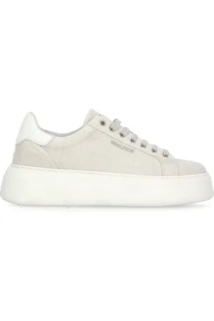 Woolrich Skor, Dam, 40 EU, Bomull, Bomull Sneakers med Logodetalj
