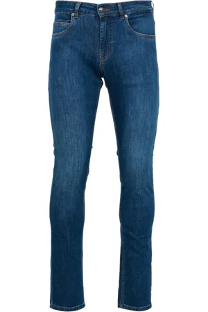 FAY Jeans, Herr, W40, Denim, Denim Slim Fit Jeans