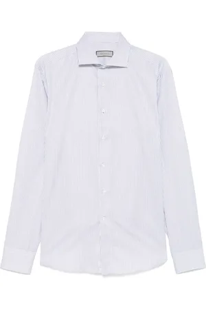 CANALI Skjorta, Herr, 3Xl, Bomull, Randig bomullsskjorta tillverkad i Italien