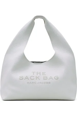 Marc Jacobs Väska, Dam, ONE Size, Läder, Vit Läder Kornig Textur Väska