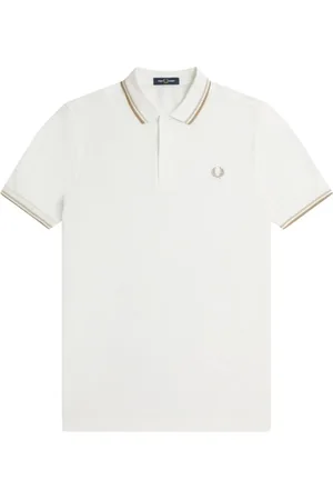 Fred Perry Topp, Herr, M, Bomull, Kortärmad Twin Tipped Polo