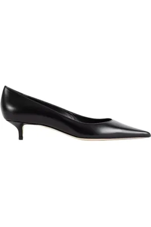 Jimmy Choo Skor, Dam, 37 1/2 EU, Läder, Svart Läder Amelia Pumps