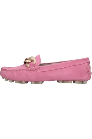 Emanuélle vee Skor, Dam, 37 EU, Läder, Platta skor Fuchsia