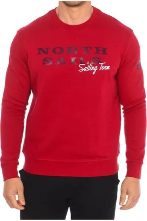 North Sails Sweatshirts & Hoodies, Herr, 2Xl, Nylon, Räfflad Crew Neck Sweatshirt
