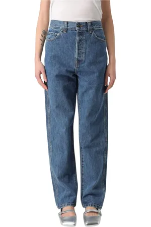 Khaite Jeans, Dam, W27, Bomull, Avslappnade Jeans för Kvinnor