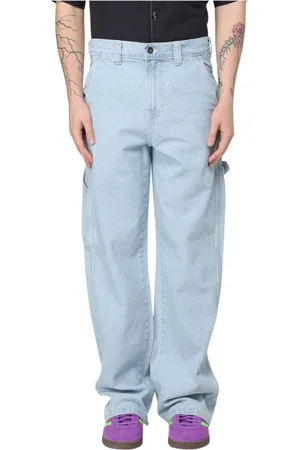 Dickies Jeans, Herr, W29, Blå Straight-Leg Jeans för Män