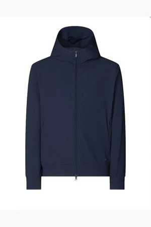 save the duck Jacka, Herr, XL, Blå Luiz Hoody Jacka med Dragkedja