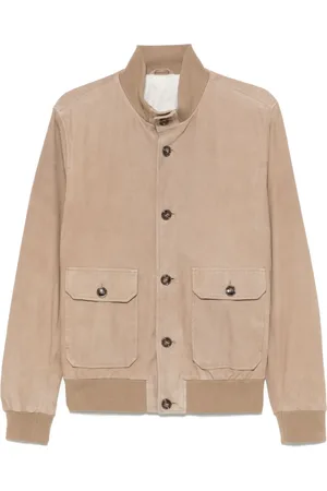 BARBA Jacka, Herr, 2Xl, Mocka, Mockajacka med dragkedja