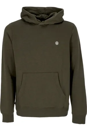 Element Sweatshirts & Hoodies, Herr, XS, Bomull, Skogsnatt Klassisk Hoodie med Huva