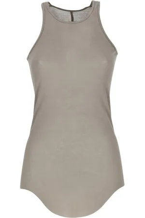 Rick Owens Topp, Dam, M, Linne, Räfflad Racerback Linne