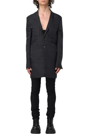 Rick Owens Kappa, Herr, M, Svart RelaxedFit Blazer