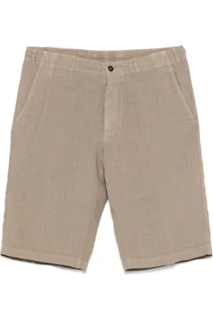 corneliani Shorts, Herr, XL, Linne, Linneshorts med fickor, tillverkad i Italien