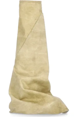 Rick Owens Skor, Herr, 41 EU, Bomull, Bomullsboots med Gummisula