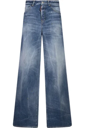Dsquared2 Jeans, Dam, 4Xs, Blå Traveller Jeans för Kvinnor