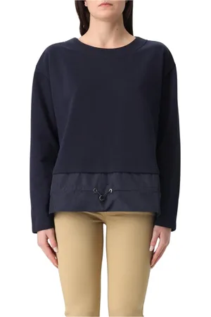 FAY Sweatshirts & Hoodies, Dam, XS, Stilren Layered Hem Sweatshirt