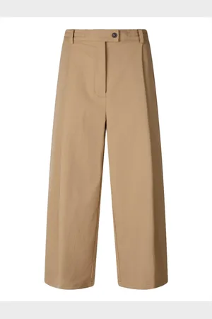 save the duck Byxor, Dam, XS, Beige Wide Leg Byxor