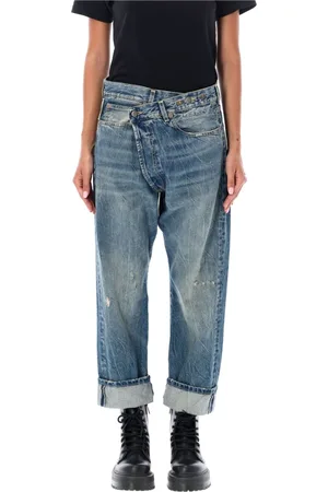 R13 Jeans, Dam, W28, Bomull, Crossover Jeans