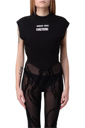 VERSACE Topp, Dam, M, Vit Korsett Topp