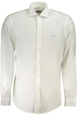 HARMONT&BLAINE Skjorta, Herr, 3Xl, Bomull, Vit Bomullsskjorta