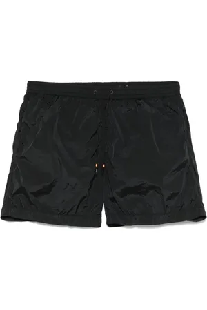 RRD Badkläder, Herr, S, Läder, Svarta badshorts med dragsko i midjan