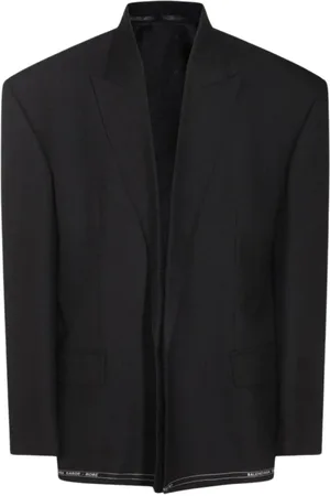 Balenciaga Jacka, Herr, L, Lyxig Svart Skräddarsydd Blazer