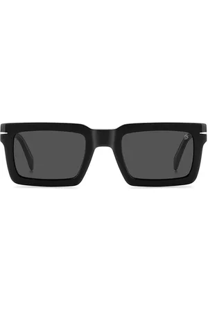 DB EYEWEAR BY DAVID BECKHAM Accessoarer, unisex, 51 MM, Stiliga Blå Aviator Solglasögon