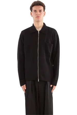 Seven Gauge Jacka, Herr, XL, Bomull, Dragkedja Bomull Crepe Overshirt