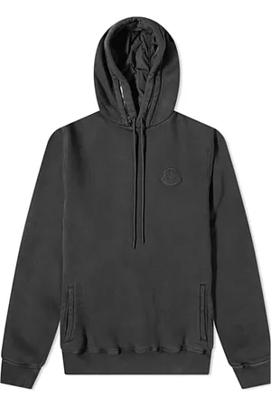 Moncler Sweatshirts & Hoodies, Herr, L, Bomull, Stilren Sweatshirt för Män
