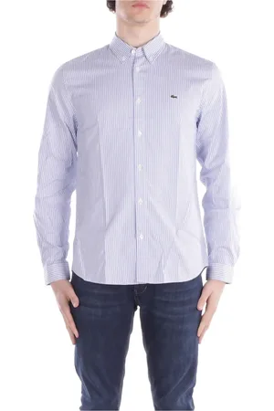 Lacoste Skjorta, Herr, 3Xl, Bomull, Logo Front Button Skjorta