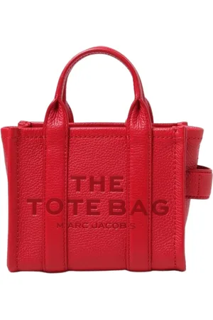 Marc Jacobs Väska, Dam, ONE Size, Läder, Vinröd Läder Mini Handväska