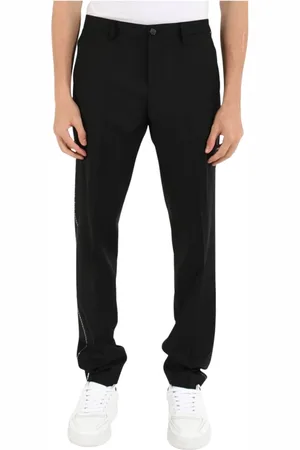 Patrizia Pepe Byxor, Herr, S, Polyester, Stretch ullbyxor med dold stängning