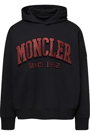 Moncler Sweatshirts & Hoodies, Herr, S, Bomull, Stilren Sweatshirt för Män och Kvinnor