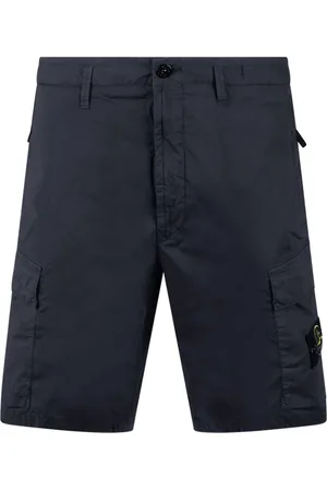 Stone Island Shorts, Herr, W31, Bomull, Cargo Shorts med Multi-Fickor