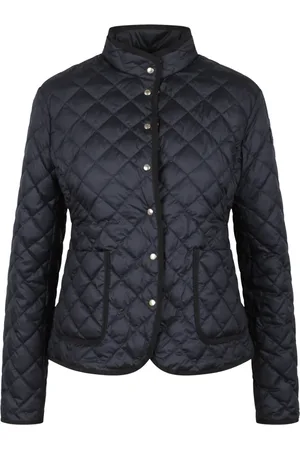 Moncler Jacka, Dam, L, Polyester, Diamantquiltad Dunjacka