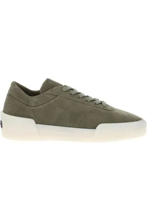 FEAR OF GOD Skor, Herr, 43 EU, Mocka, Minimalistiska Låga Sneakers med Gummisula
