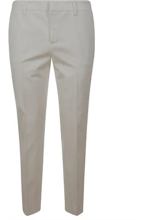 PT Torino Byxor, Dam, S, Vita sommarbyxor för eleganta looks
