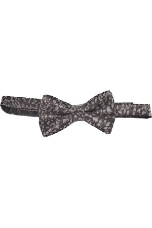 Paul Smith Accessoarer, Herr, ONE Size, Leopard Lurex Förbunden Fluga