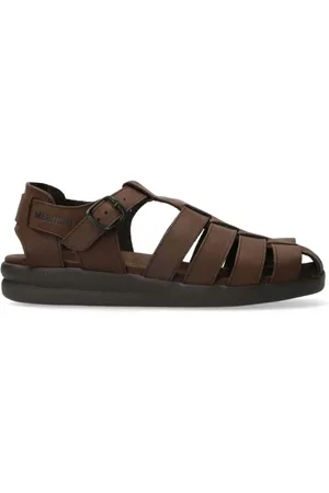 Mephisto Skor, Herr, 40 EU, Läder, Mörkbrun herrsandal