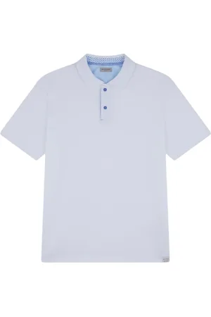 Paul & Shark Topp, Herr, L, Linne, Mjuk Jersey Polo med Linne Detaljer