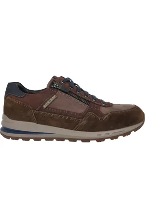 Mephisto Skor, Herr, 38 1/2 EU, Läder, Brun Läder Sneaker för Män
