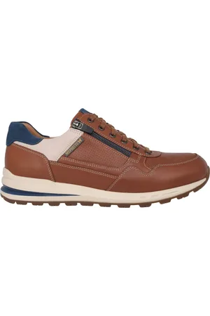 Mephisto Skor, Herr, 43 EU, Läder, Brun Läder Herrsneaker - Bradley