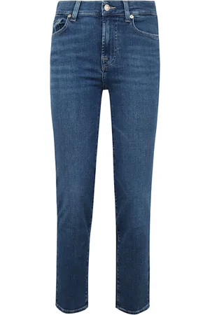 7 for all Mankind Jeans, Dam, W25, Bomull, Slim Fit Jeans