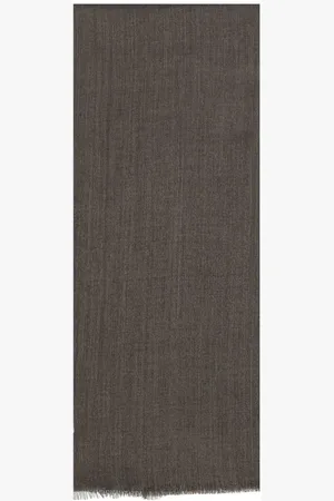 Brunello Cucinelli Accessoarer, Dam, ONE Size, Kashmir, Silke Kashmir Halsduk Mjuk Elegans