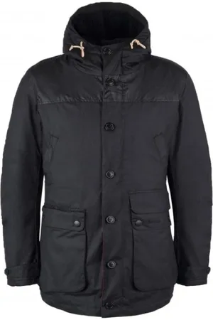 Barbour Jacka, Herr, M, Bomull, Vaxad Bomull Parka Spel Mwx0698