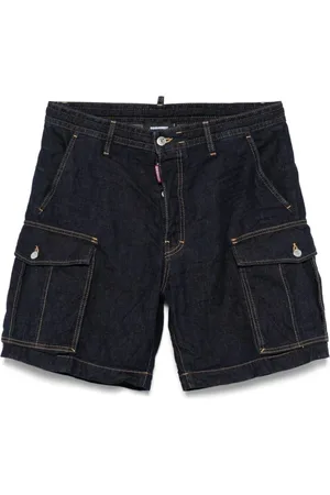 Dsquared2 Shorts, Herr, S, Läder, Stilfull Modekläder Kollektion