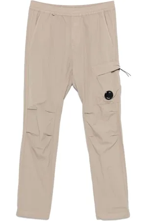 C.P. Company Byxor, Herr, L, Nylon, Cargobyxor i platt nylon